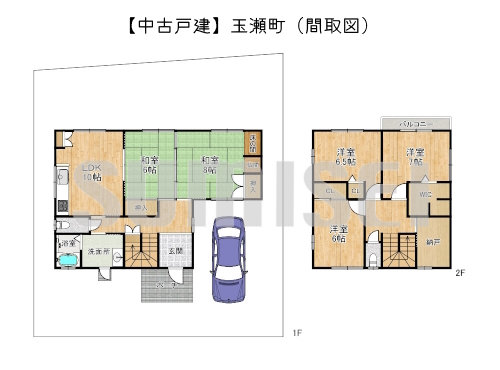 【中古戸建】玉瀬町！部屋数豊富な5LDK！