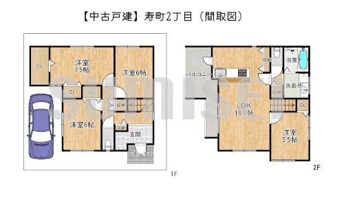 【中古戸建】寿町2丁目！令和3年建築の築浅物件！